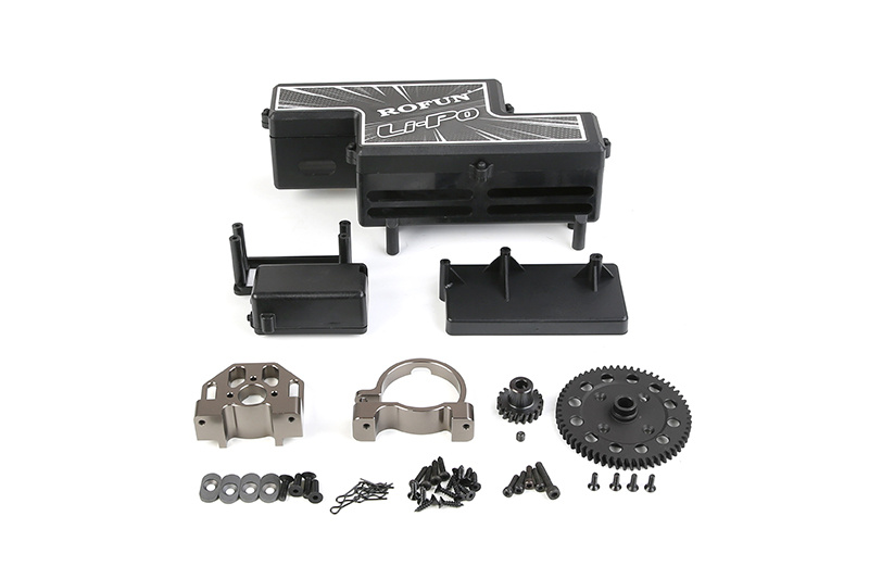 RovanLosi Rofun LT/V5 oil to electric unpowered kit (compatible with 56118 sensored brushless motor)