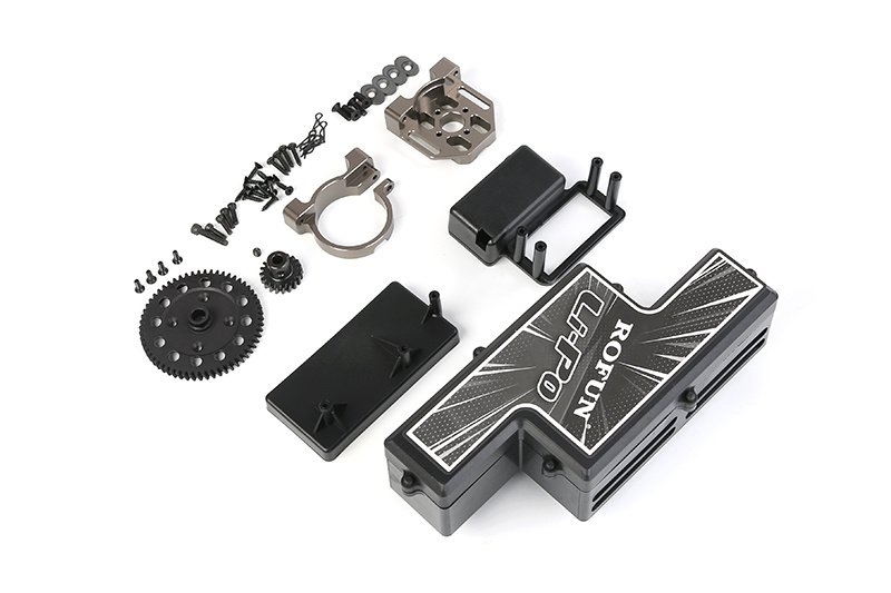 RovanLosi Rofun LT/V5 Benzine naar Elektrisch Conversie Kit (Zonder Motor/ESC) – Geschikt voor 56118 Sensored Brushless Motor
