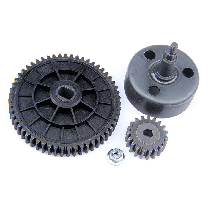 RovanSports BAHA 5B One hex clutch cup with high speed metal gear set 19T/55T