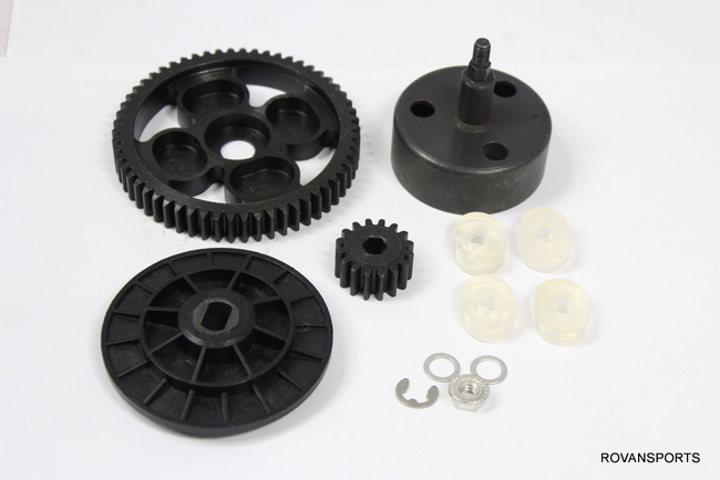 RovanSports New clutch cup high torque metal gear set 16/58