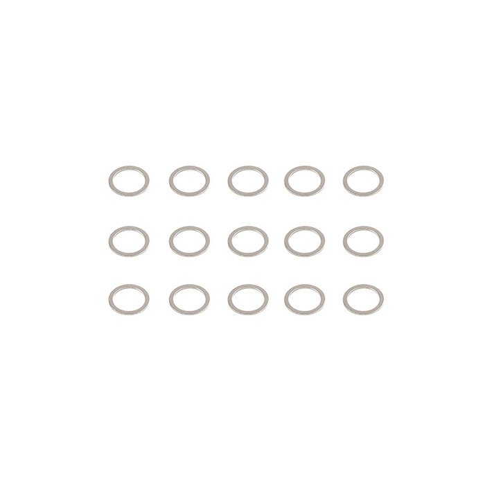 Rofun Flat washer Φ6×Φ8×0.3 – Original replacement part – 15 pcs