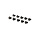 Internal hexagonal flat head screw (M3×4) – 10 pcs