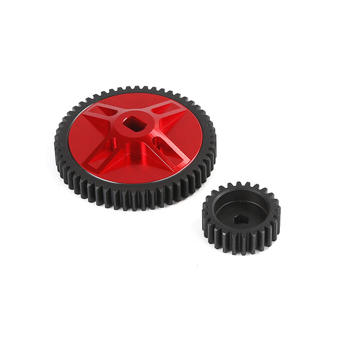 RovanSports BAHA Metalen High Speed Tandwielset 54T/24T voor Hex Clutch Cup