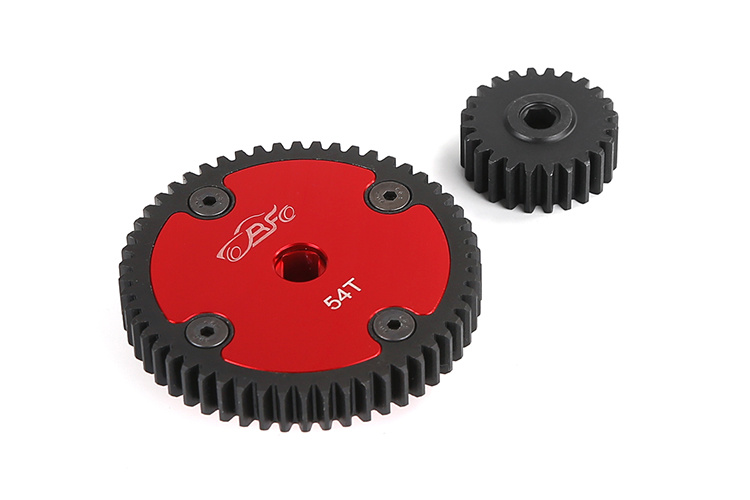 RovanSports BAHA Metalen High Speed Tandwielset 54T/24T voor Hex Clutch Cup