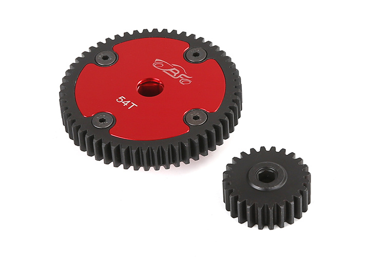RovanSports BAHA Metall High-Speed Zahnradset 54T/24T für Hex Clutch Cup