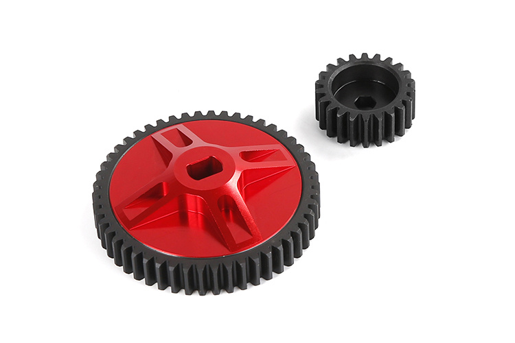 RovanSports BAHA Metalen High Speed Tandwielset 50T/22T voor Hex Clutch Cup