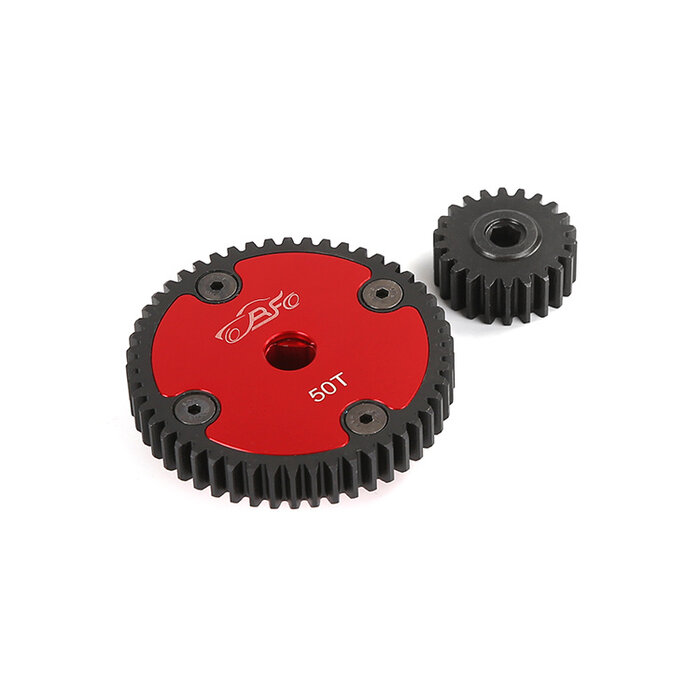 RovanSports BAHA Metall High-Speed Zahnradset 50T/22T für Hex Clutch Cup