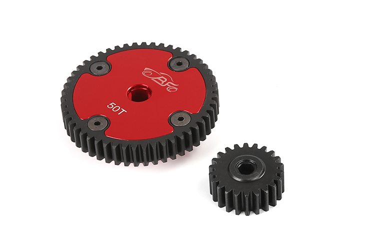 RovanSports BAHA Metall High-Speed Zahnradset 50T/22T für Hex Clutch Cup