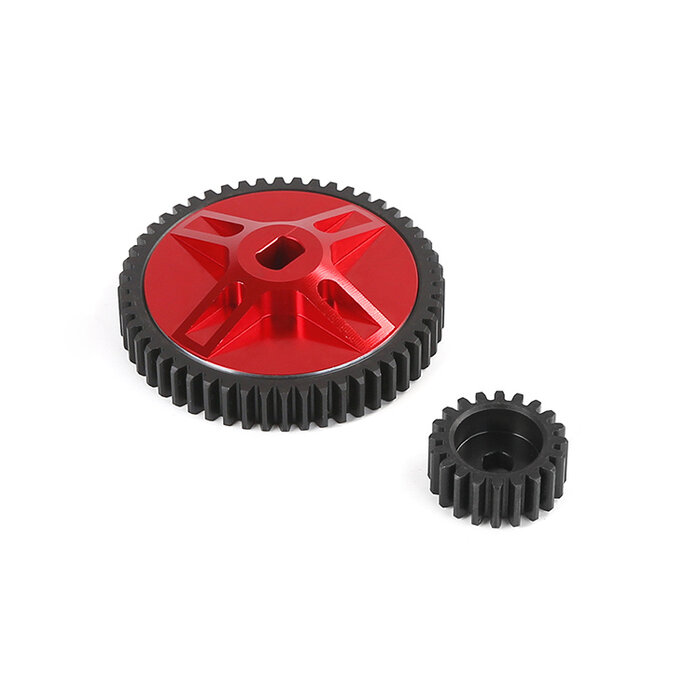 RovanSports BAHA Metalen High Speed Tandwielset 52T/20T voor Hex Clutch Cup