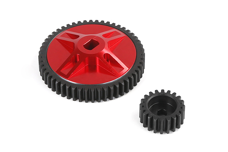 RovanSports BAHA Metall High-Speed Zahnradset 52T/20T für Hex Clutch Cup