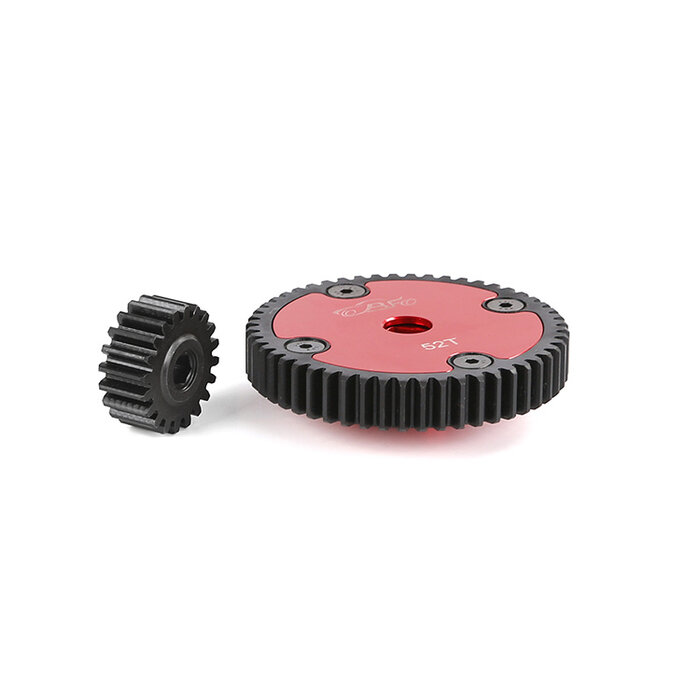 RovanSports BAHA Metalen High Speed Tandwielset 52T/20T voor Hex Clutch Cup