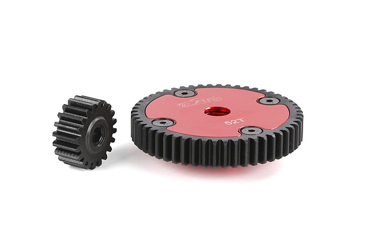 RovanSports BAHA Metalen High Speed Tandwielset 52T/20T voor Hex Clutch Cup