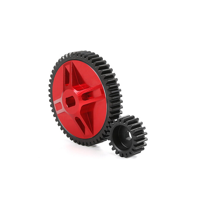 RovanSports BAHA Metalen High Speed Tandwielset 52T/20T voor Hex Clutch Cup