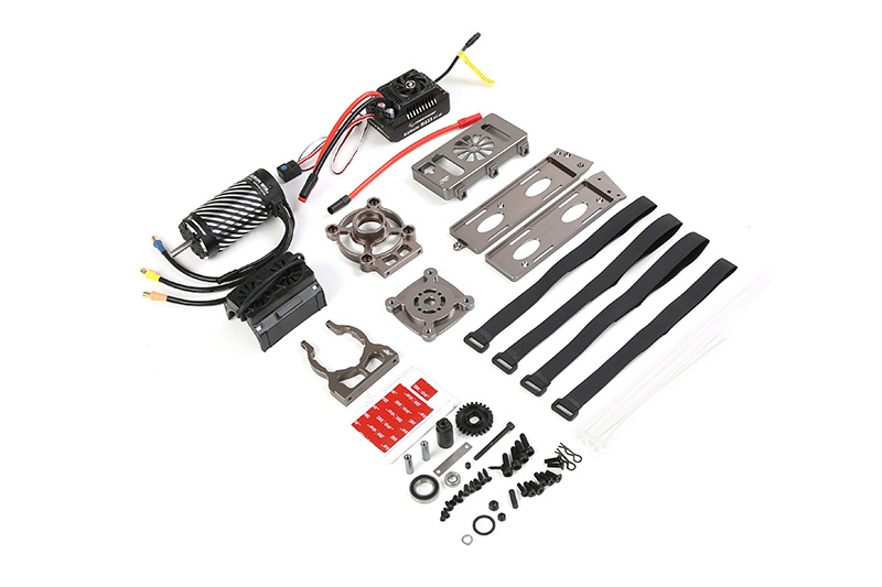 RovanSports F5 Electric Conversion Kit – Standard Version with Hobbywing MAX5 HV G2 Sensored Power System – Compatible with D5 / RF5 / T5