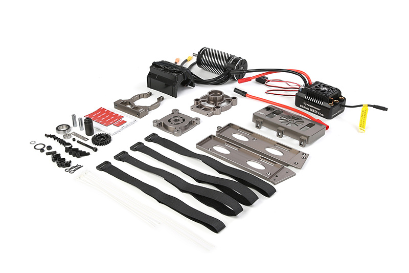 RovanSports F5 Electric Conversion Kit – Standard Version with Hobbywing MAX5 HV G2 Sensored Power System – Compatible with D5 / RF5 / T5