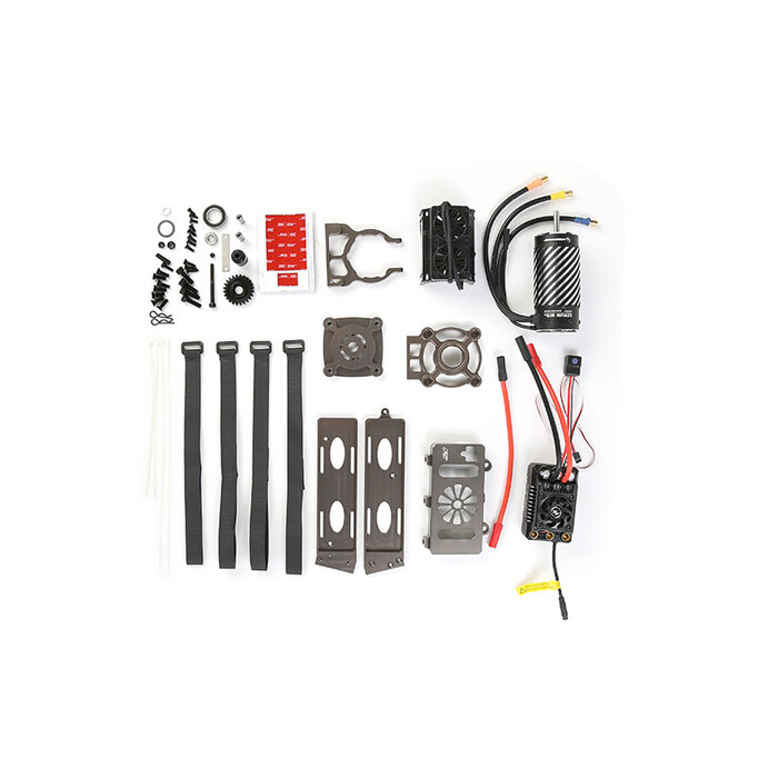 RovanSports F5 Electric Conversion Kit – Standard Version with Hobbywing MAX5 HV G2 Sensored Power System – Compatible with D5 / RF5 / T5