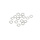 Flat plate: Φ2.5 × Φ6 × 0.6 – Original replacement part – 15 pcs