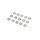 Vlakke ring φ4×φ12×1 – origineel vervangingsonderdeel – 15 stuks