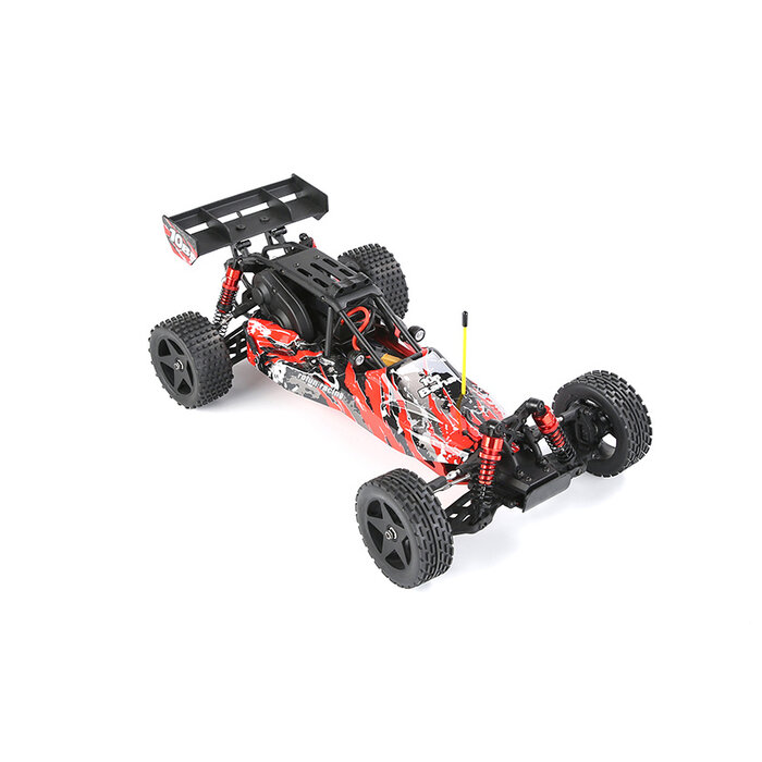 RovanSports BAHA 10B 1/10 Brushless Off-Road Buggy – 3652 3800KV Motor – 60A ESC – 2S – 2.4GHz RTR (A suitable 2S LiPo drive battery is the main item that must be purchased separately) - Red