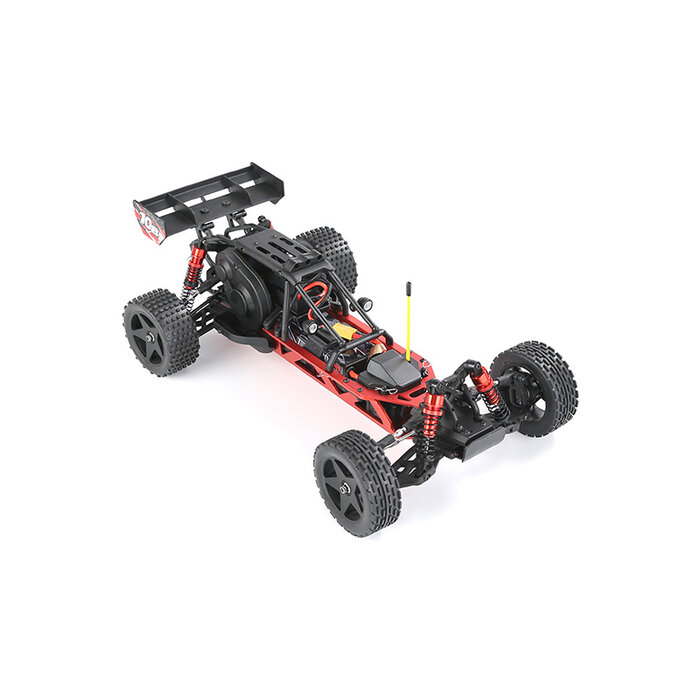 RovanSports BAHA 10B 1/10 Brushless Off-Road Buggy – 3652 3800KV Motor – 60A ESC – 2S – 2.4GHz RTR (A suitable 2S LiPo drive battery is the main item that must be purchased separately) - Red