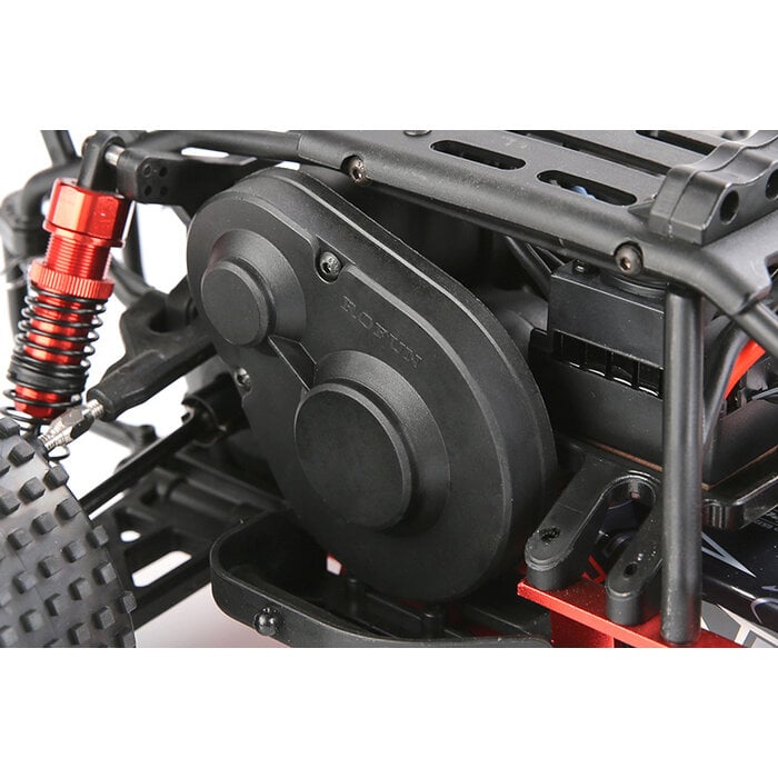 RovanSports BAHA 10B 1/10 Brushless Off-Road Buggy – 3652 3800KV Motor – 60A ESC – 2S – 2.4GHz RTR (A suitable 2S LiPo drive battery is the main item that must be purchased separately) - Red