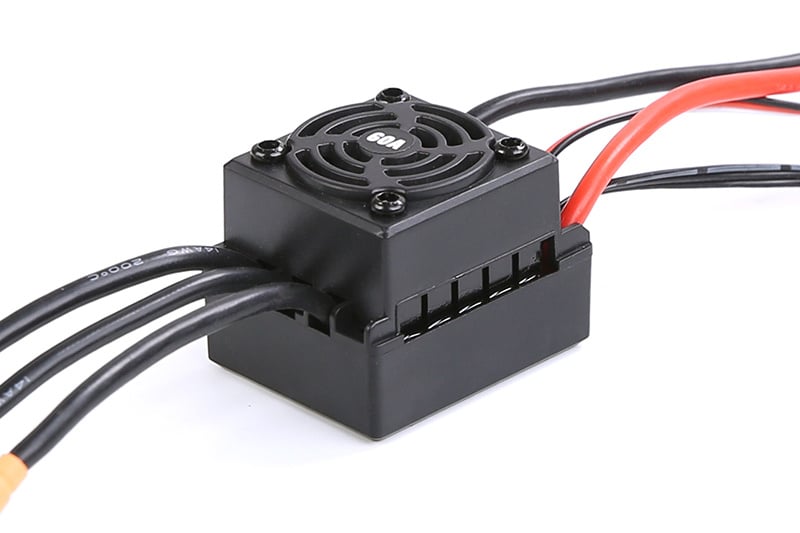 RovanSports BAHA 10B 1/10 Brushless Off-Road Buggy – 3652 3800KV Motor – 60A ESC – 2S – 2.4GHz RTR (A suitable 2S LiPo drive battery is the main item that must be purchased separately) - Red