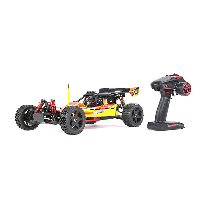 RovanSports BAHA 10B 1/10 Brushless Off-Road Buggy – 3652 3800KV Motor – 60A ESC – 2S – 2.4GHz RTR (A suitable 2S LiPo drive battery is the main item that must be purchased separately) - Orange