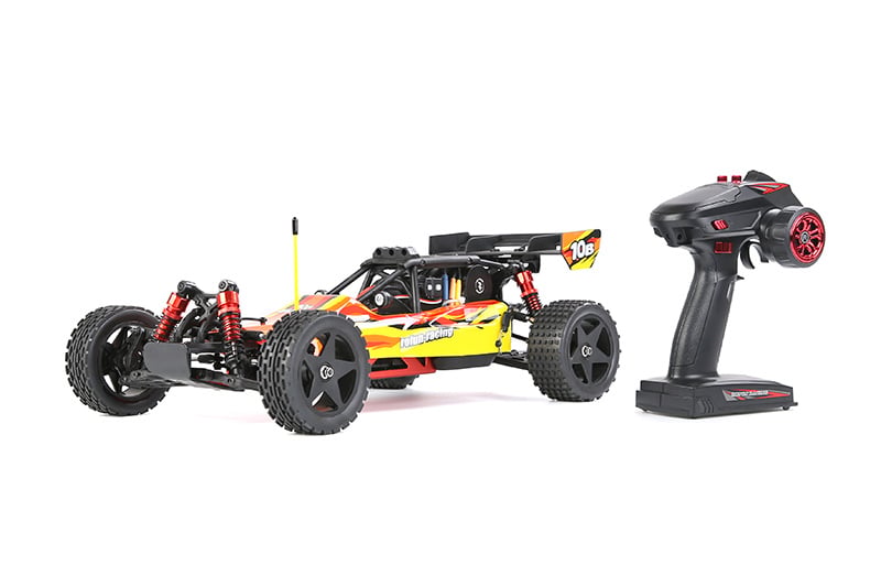 RovanSports BAHA 10B 1/10 Brushless Off-Road Buggy – 3652 3800KV Motor – 60A ESC – 2S – 2.4GHz RTR (A suitable 2S LiPo drive battery is the main item that must be purchased separately) - Orange