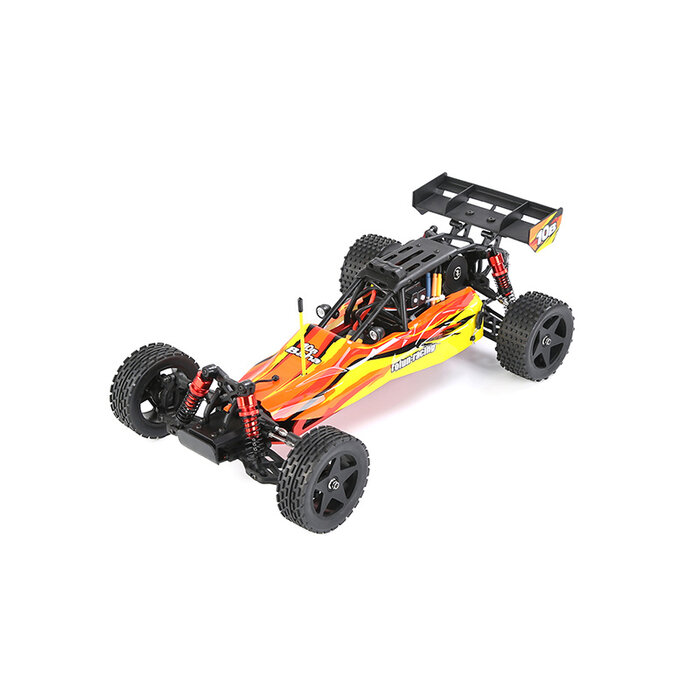 RovanSports BAHA 10B 1/10 Brushless Off-Road Buggy – 3652 3800KV Motor – 60A ESC – 2S – 2.4GHz RTR (A suitable 2S LiPo drive battery is the main item that must be purchased separately) - Orange