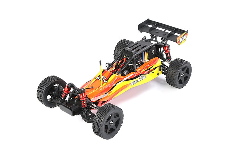 RovanSports BAHA 10B 1/10 Brushless Off-Road Buggy – 3652 3800KV Motor – 60A ESC – 2S – 2.4GHz RTR (A suitable 2S LiPo drive battery is the main item that must be purchased separately) - Orange