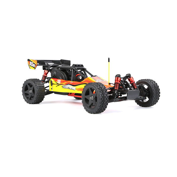 RovanSports BAHA 10B 1/10 Brushless Off-Road Buggy – 3652 3800KV Motor – 60A ESC – 2S – 2.4GHz RTR (A suitable 2S LiPo drive battery is the main item that must be purchased separately) - Orange
