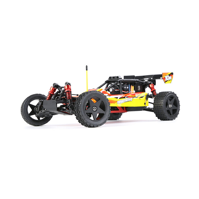 RovanSports BAHA 10B 1/10 Brushless Off-Road Buggy – 3652 3800KV Motor – 60A ESC – 2S – 2.4GHz RTR (A suitable 2S LiPo drive battery is the main item that must be purchased separately) - Orange