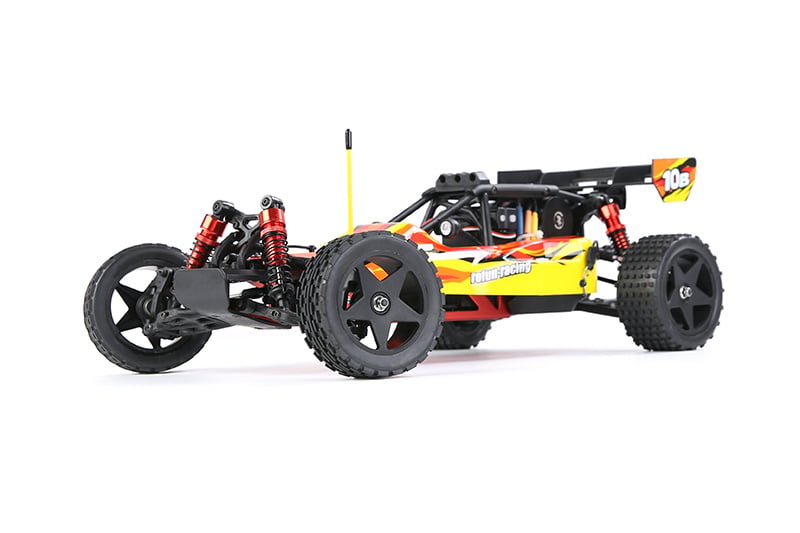 RovanSports BAHA 10B 1/10 Brushless Off-Road Buggy – 3652 3800KV Motor – 60A ESC – 2S – 2.4GHz RTR (A suitable 2S LiPo drive battery is the main item that must be purchased separately) - Orange