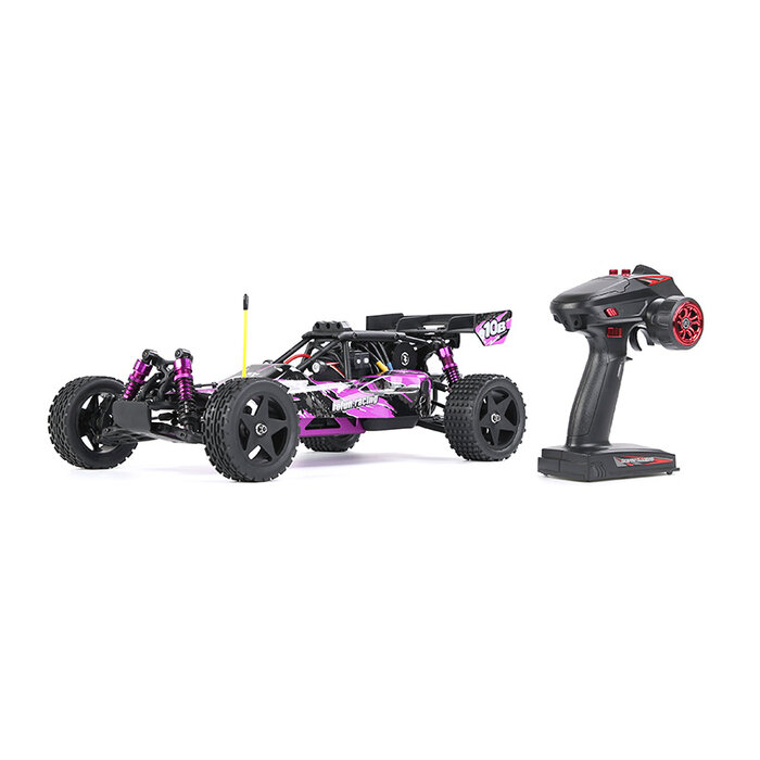 RovanSports BAHA 10B 1/10 Brushless Off-Road Buggy – 3652 3800KV Motor – 60A ESC – 2S – 2.4GHz RTR (A suitable 2S LiPo drive battery is the main item that must be purchased separately) - Purple