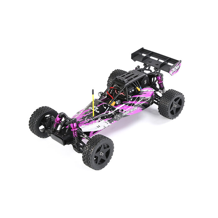 RovanSports BAHA 10B 1/10 Brushless Off-Road Buggy – 3652 3800KV Motor – 60A ESC – 2S – 2.4GHz RTR (A suitable 2S LiPo drive battery is the main item that must be purchased separately) - Purple