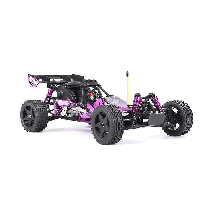 RovanSports BAHA 10B 1/10 Brushless Off-Road Buggy – 3652 3800KV Motor – 60A ESC – 2S – 2.4GHz RTR (A suitable 2S LiPo drive battery is the main item that must be purchased separately) - Purple