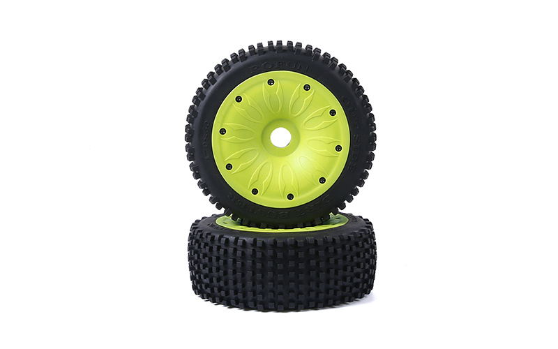 RovanLosi LT / Losi 5ive-T Reinforced Mini-Pin Wielen – Set van 2 -170x 80mm – Gesloten Velgen – 4 Kleuren – Rovan V5 / 5S