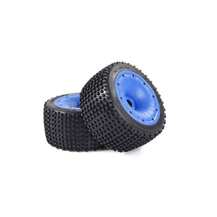RovanLosi LT / Losi 5ive-T Reinforced Mini-Pin Wheels – Set of 2 –170x 80mm – Sealed Rims – 4 Colors – Rovan V5 / 5S