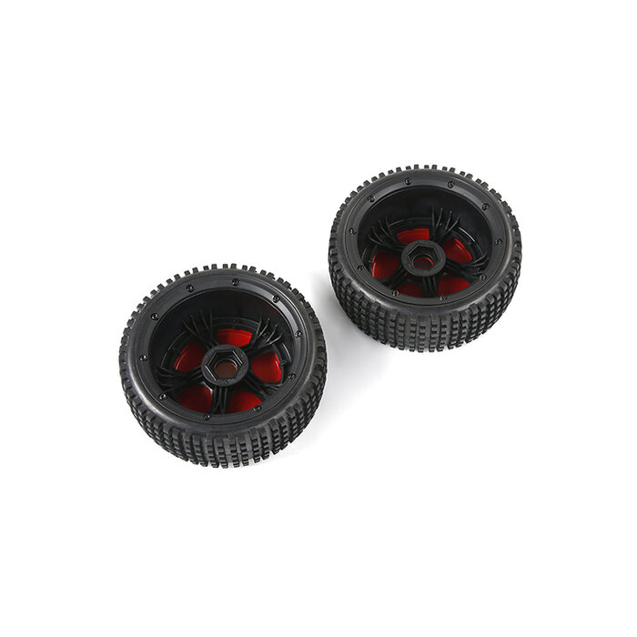 RovanLosi LT / Losi 5ive-T Reinforced Mini-Pin Wheels – Set of 2 –170x 80mm – Sealed Rims – 4 Colors – Rovan V5 / 5S
