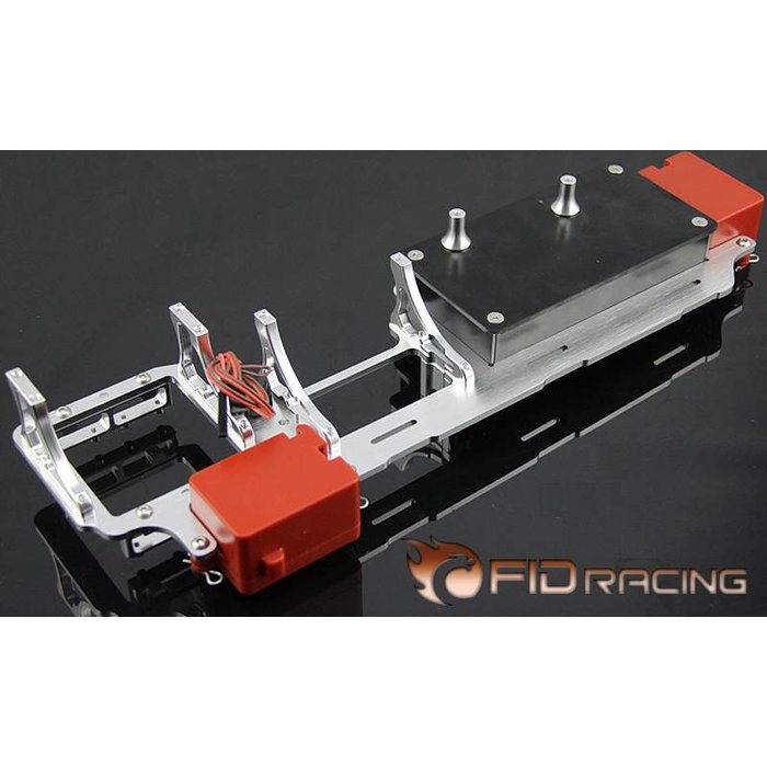 FIDRacing 5ive T Dual radio servo tray V2 savox 0236 servo