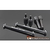 FIDRacing CNC strengthen drivingshaft set 9MM ( 5mm pin) - lengte 143 mm