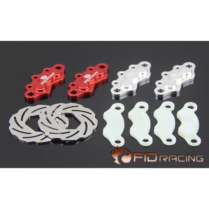 FIDRacing Centre diff bracket adjustable calipers version base plate