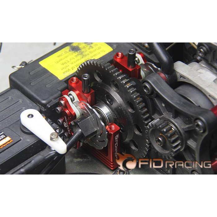 FIDRacing Centre diff bracket adjustable calipers version base plate