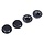 Closed wheel nuts for Losi 5ive T / LT / SLT in various colors