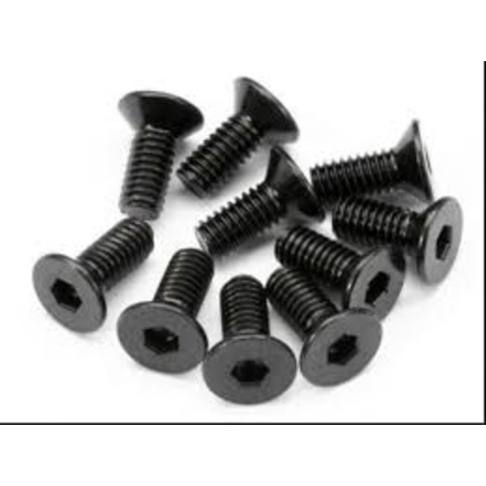 RovanSports Inbusbouten plat 4x10mm (10 stuks)