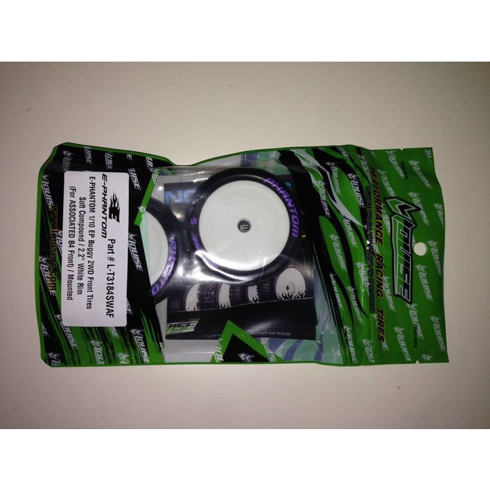 LouiseRC E-Phantom 1/10 EP Buggy 2WD Front Tires (set of 2 pieces)