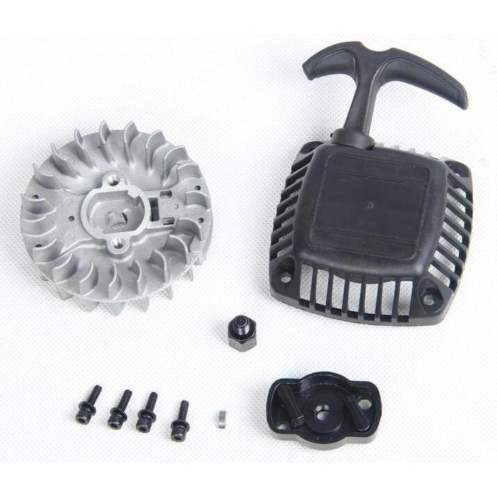 RovanSports Easily starting pull starter kits 2 / trekstarter eenvoudig trekkend inclusief speciaal vliegwiel