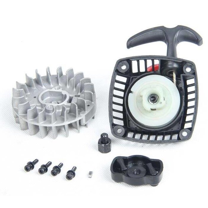 RovanSports Easily starting pull starter kits 2 / trekstarter eenvoudig trekkend inclusief speciaal vliegwiel