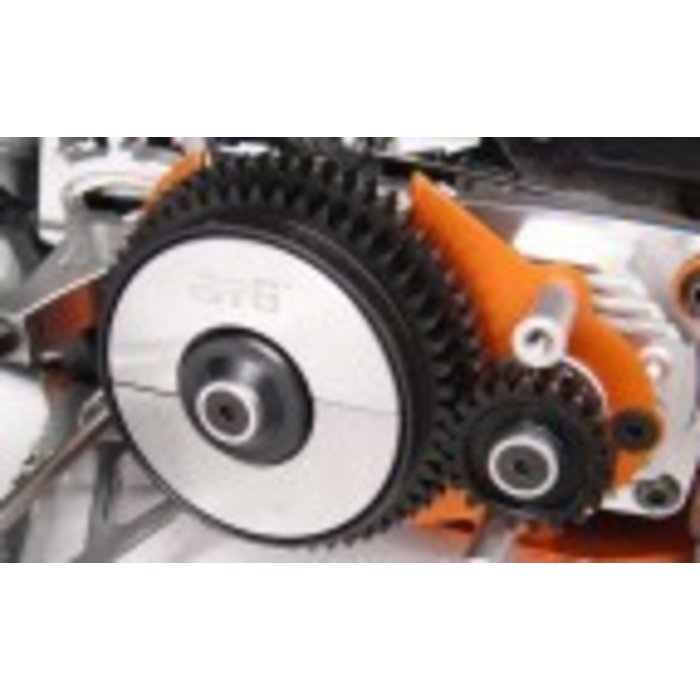 GTBRacing 2 speed gear system (gear ratio 16T:58T 21T:53T)