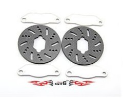 GTBRacing 5ive T losi brake system (Steel brake pads + carbon fiber discs)